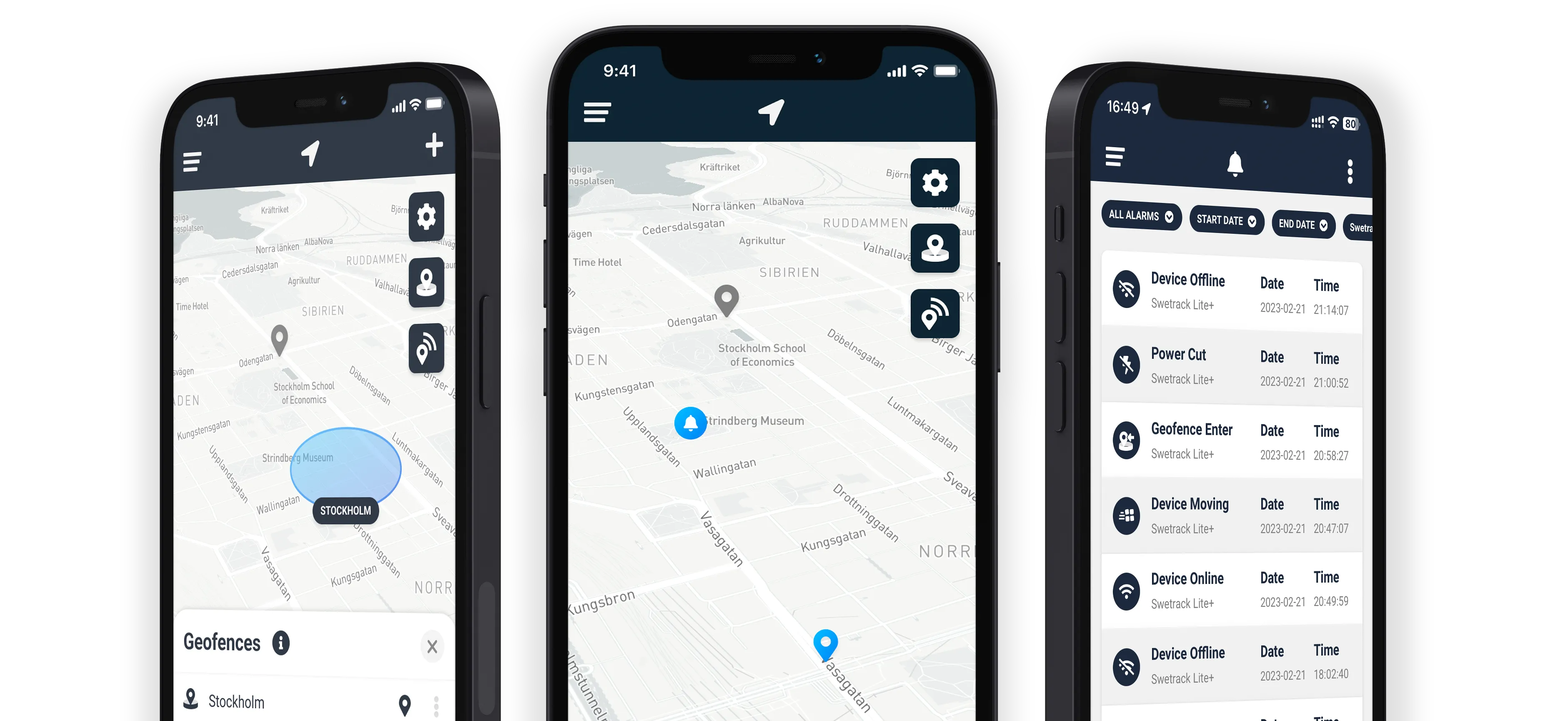 Spotlight image of app on device